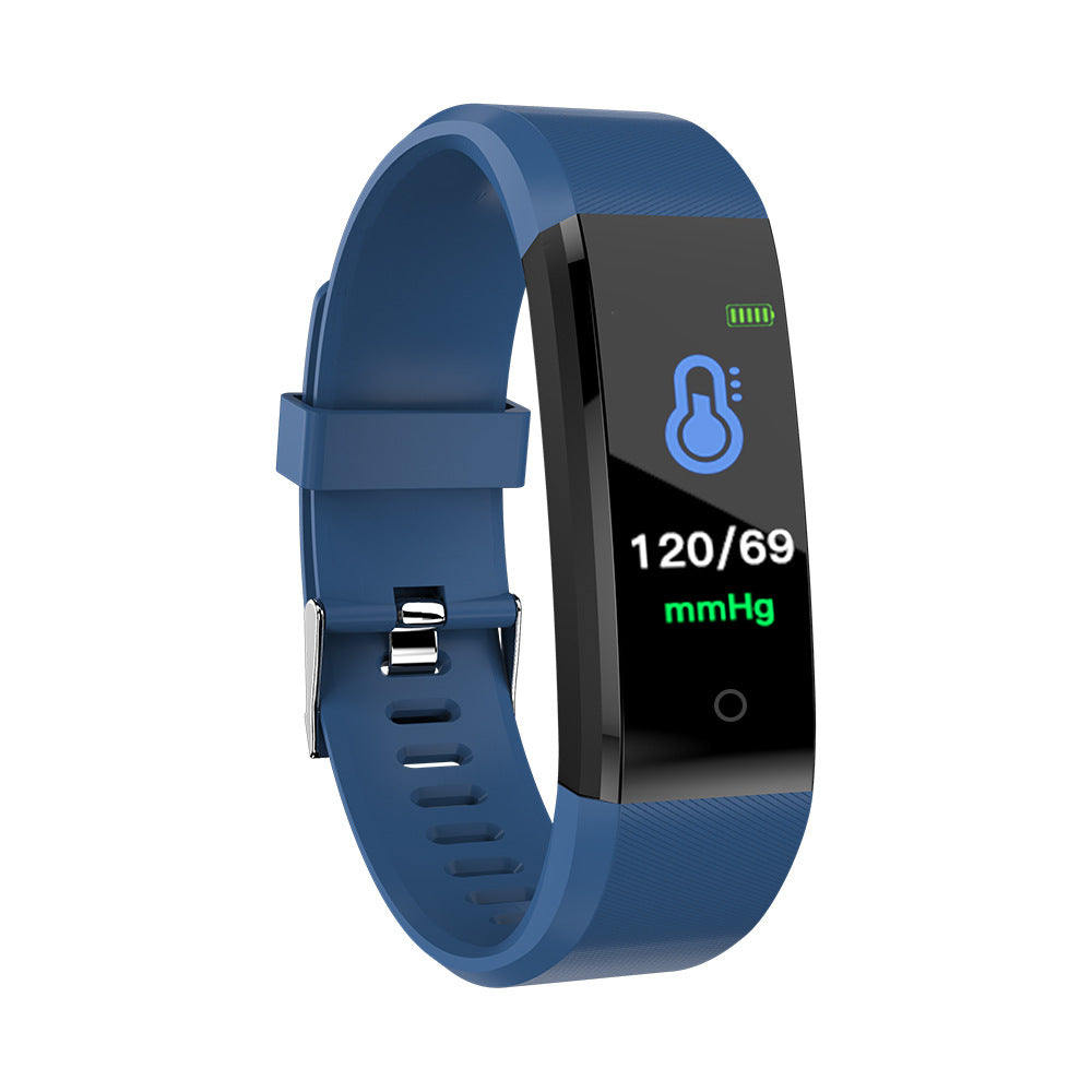 Smart Fitness Tracker Watch with Heart Rate & Activity Monitor