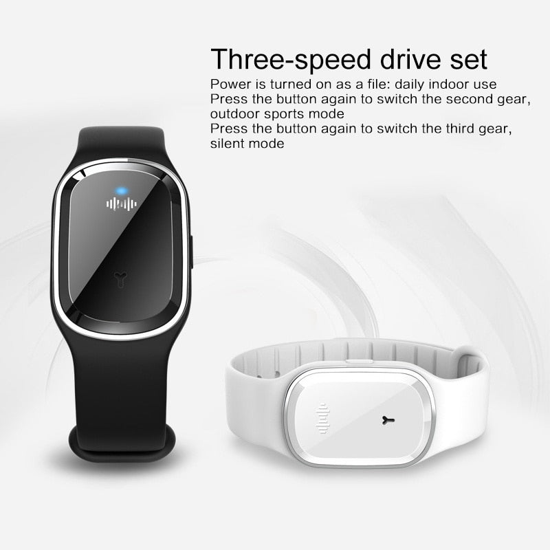 Ultrasonic Mosquito Repellent Wristband for Outdoor Protection