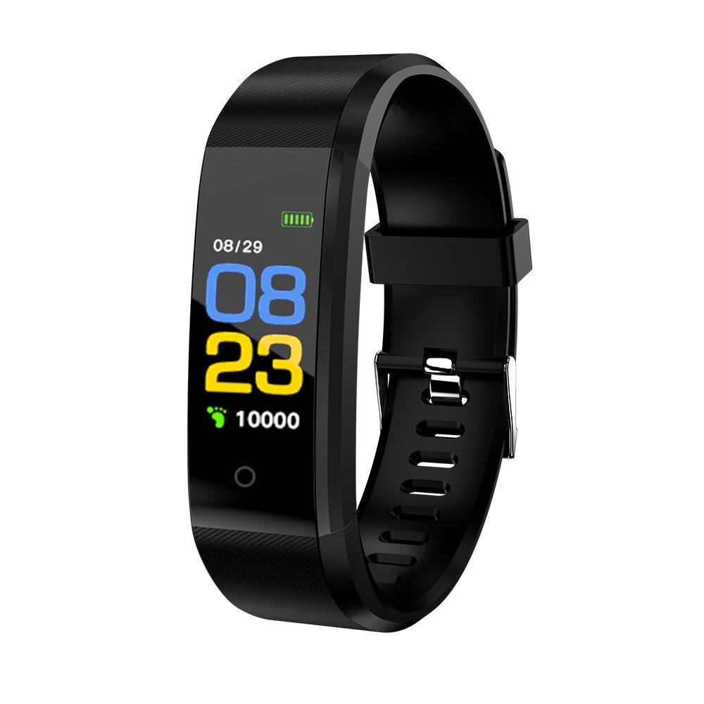 Smart Fitness Tracker Watch with Heart Rate & Activity Monitor