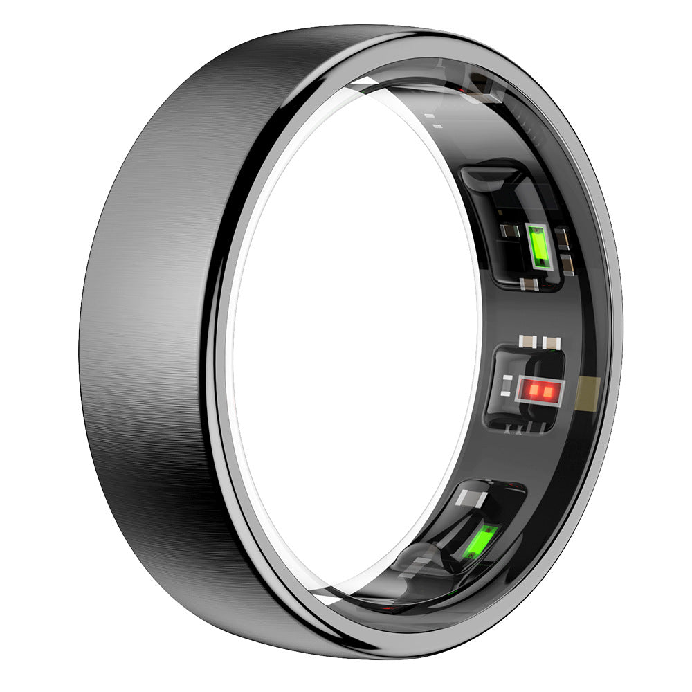 Wireless charging smart ring wearable device